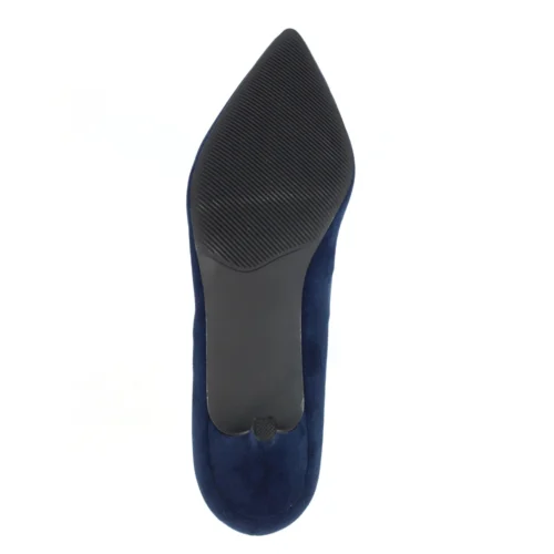 LUNAR Abby Navy Kitten Heel Court Shoe -Slipper Supply Store abby navy kitten heel court shoe p7300 418746 image