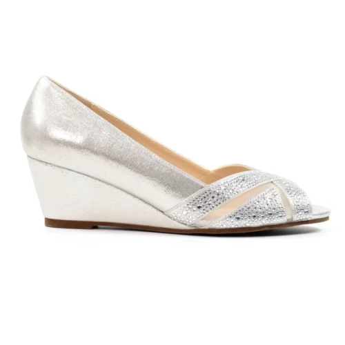 LUNAR Adriana Silver Shoe