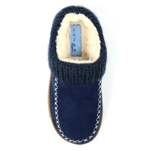 LUNAR Albany Navy Boxed Slipper -Slipper Supply Store albany navy boxed slipper p7753 446871 image