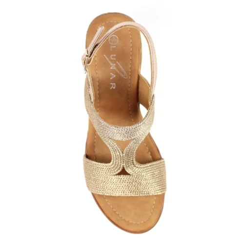 LUNAR Allegra Rose Gold Sandal -Slipper Supply Store allegra rose gold sandal p7413 425683 image