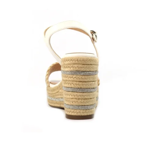 LUNAR Amanda White Wedge Sandal 12 LUNAR Amanda White Wedge Sandal -Slipper Supply Store amanda white wedge sandal p7417 425521 image