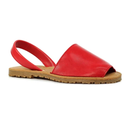 LUNAR Amara Red Leather Sandal -Slipper Supply Store amara red leather sandal p7309 419328 image