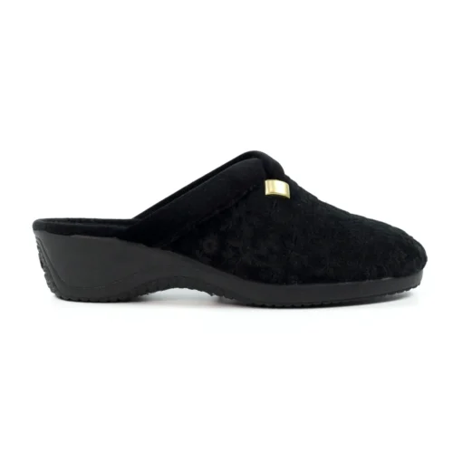 LUNAR Amaretto Black Mule Slipper
