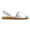 LUNAR Ameera Silver Leather Sandal