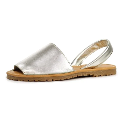 LUNAR Ameera Silver Leather Sandal -Slipper Supply Store ameera silver leather sandal p7311 419442 image