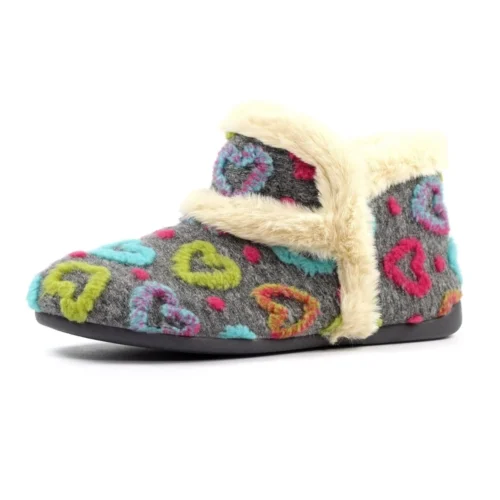 LUNAR Angel Grey Boot Slipper -Slipper Supply Store angel grey boot slipper p7522 433077 image