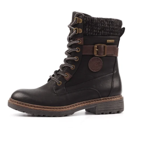 LUNAR Annabelle Black Waterproof Boot -Slipper Supply Store annabelle black waterproof boot p7699 440693 image