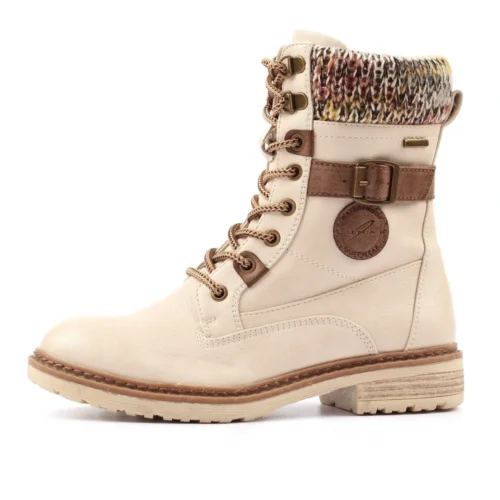 LUNAR Annabelle Cream Waterproof Boot 12 LUNAR Annabelle Cream Waterproof Boot -Slipper Supply Store annabelle cream waterproof boot p7700 440633 image