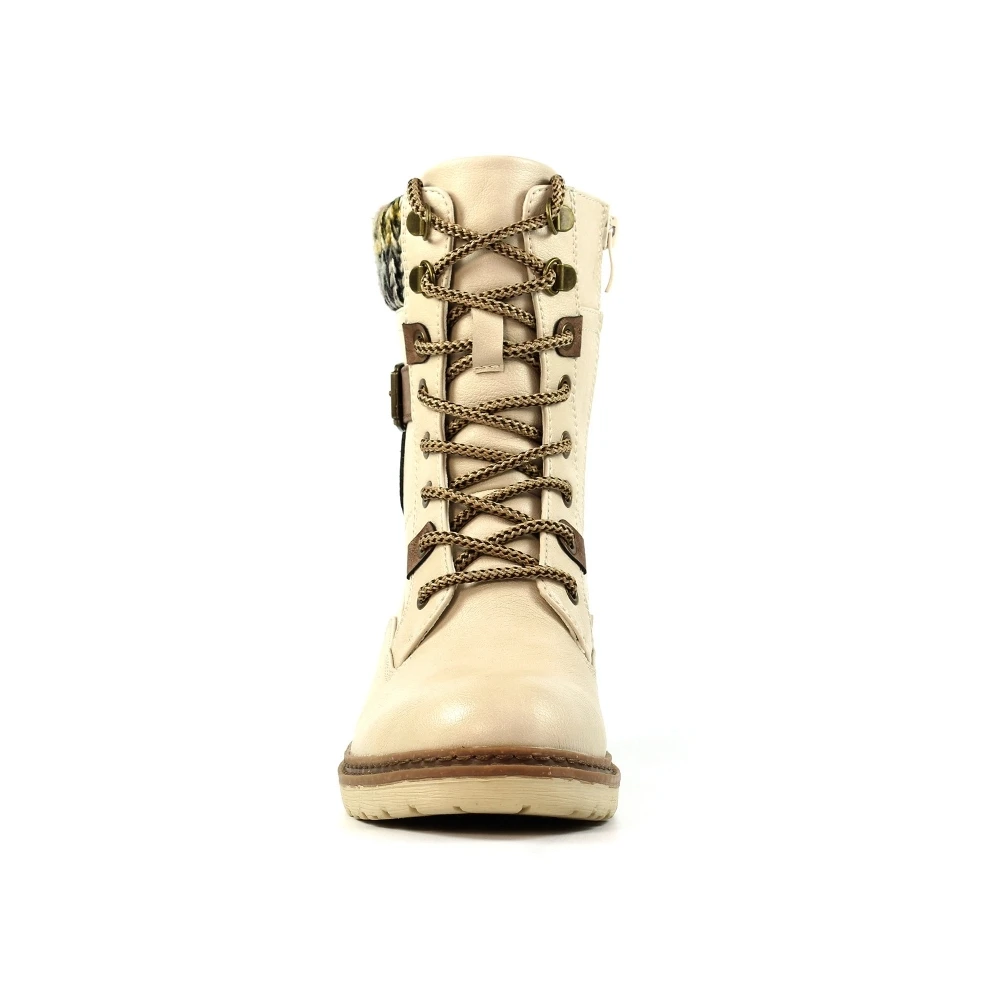 LUNAR Annabelle Cream Waterproof Boot 7 LUNAR Annabelle Cream Waterproof Boot - Image 7