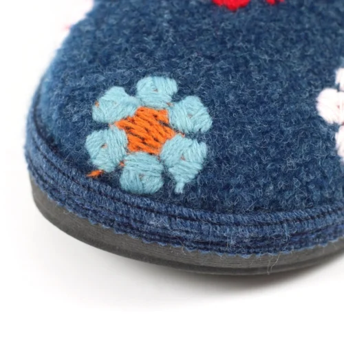 LUNAR Anther Blue Mule Slipper -Slipper Supply Store anther blue mule slipper p5991 360724 image