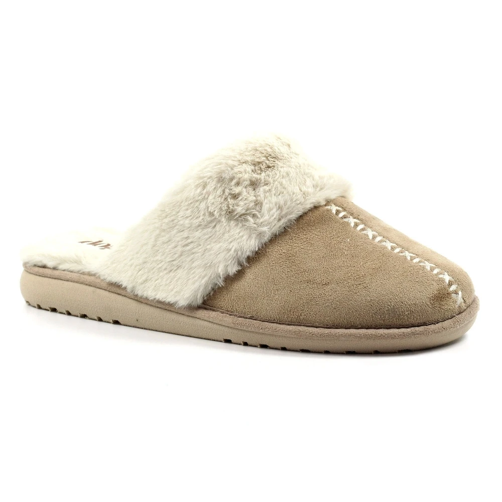 Aphrodite Beige Mule Slipper 3 Aphrodite Beige Mule Slipper - Image 3