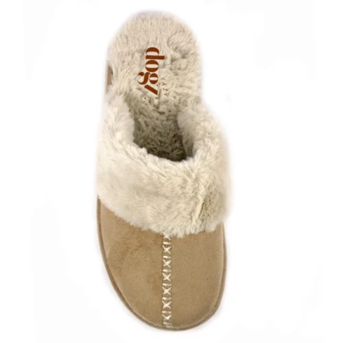Aphrodite Beige Mule Slipper 12 Aphrodite Beige Mule Slipper -Slipper Supply Store aphrodite beige mule slipper p6933 393612 image