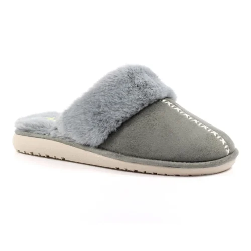 Aphrodite Grey Mule Slipper 9 Aphrodite Grey Mule Slipper -Slipper Supply Store aphrodite grey mule slipper p6934 393636 image