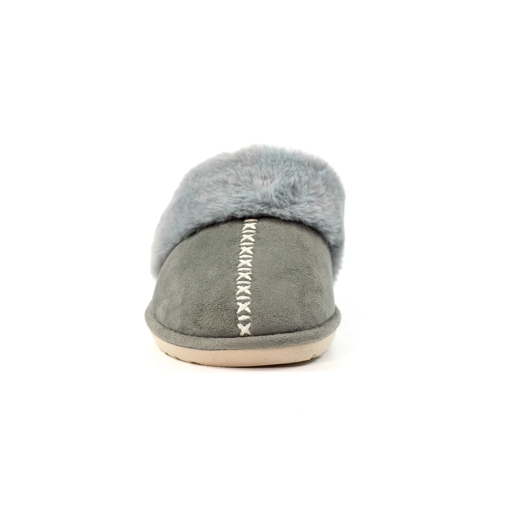 Aphrodite Grey Mule Slipper 4 Aphrodite Grey Mule Slipper - Image 4