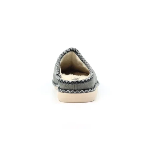 Apollonia Grey Mule Slipper -Slipper Supply Store apollonia grey mule slipper p6937 393792 image
