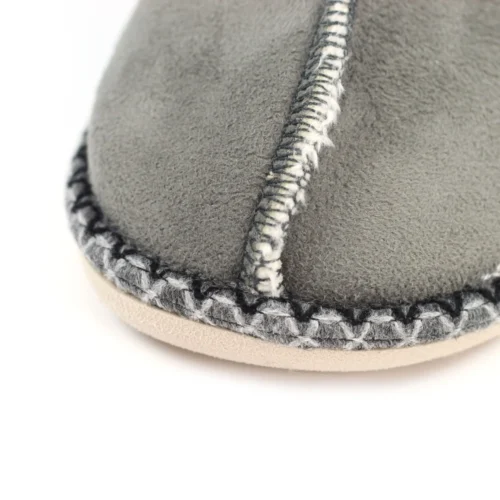 Apollonia Grey Mule Slipper -Slipper Supply Store apollonia grey mule slipper p6937 393804 image