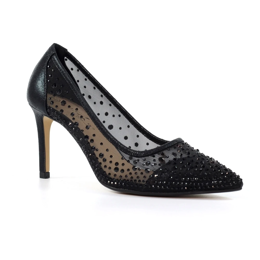 LUNAR Argo Black Mesh Court 4 LUNAR Argo Black Mesh Court - Image 4