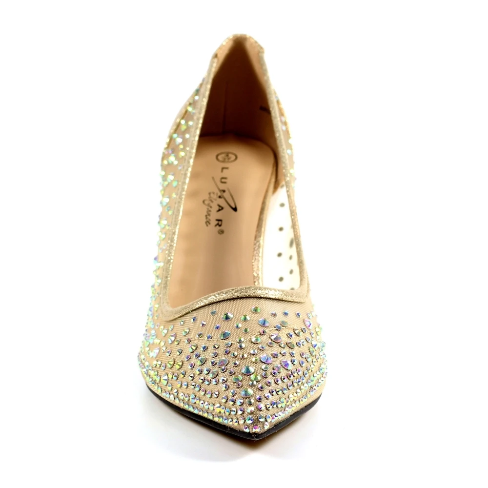 LUNAR Argo Gold Mesh Court 5 LUNAR Argo Gold Mesh Court - Image 5