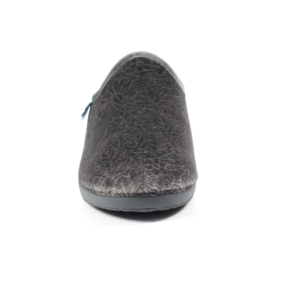 LUNAR Audrey Grey Mule Slipper 3 LUNAR Audrey Grey Mule Slipper - Image 3