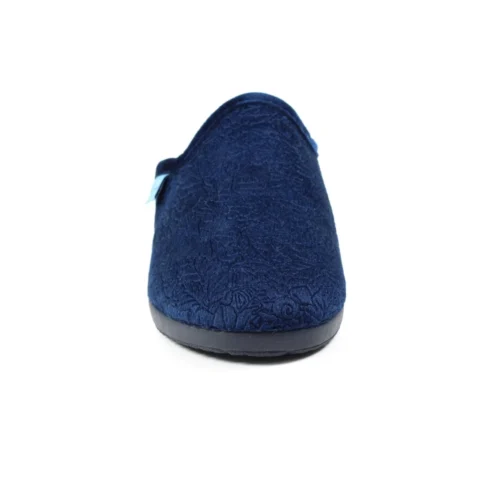 LUNAR Audrey Navy Mule Slipper -Slipper Supply Store audrey navy mule slipper p6804 386871 image