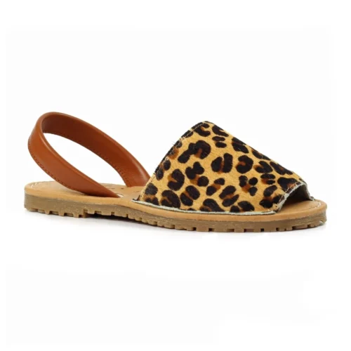 LUNAR Azura Leopard Print Leather Sandal -Slipper Supply Store azura leopard print leather sandal p7306 419148 image