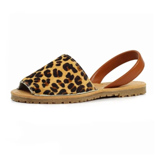 LUNAR Azura Leopard Print Leather Sandal -Slipper Supply Store azura leopard print leather sandal p7306 419178 image