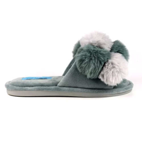 LUNAR Bamboo Grey Slipper
