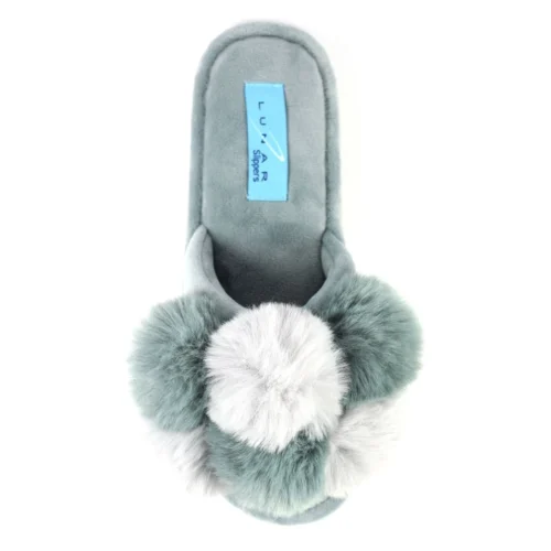 LUNAR Bamboo Grey Slipper -Slipper Supply Store bamboo grey slipper p6085 362587 image