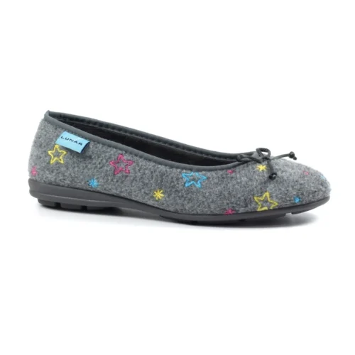 LUNAR Berry Grey Pump Slipper 9 LUNAR Berry Grey Pump Slipper -Slipper Supply Store berry grey pump slipper p6865 389913 image