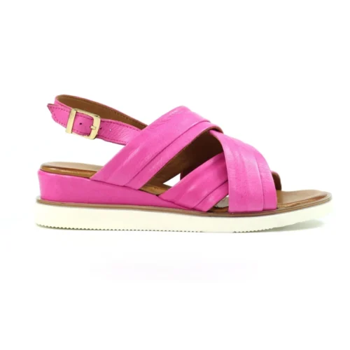 LUNAR Bethany Fuchsia Leather Sandal 9 LUNAR Bethany Fuchsia Leather Sandal -Slipper Supply Store bethany fuchsia leather sandal p7295 418428 image