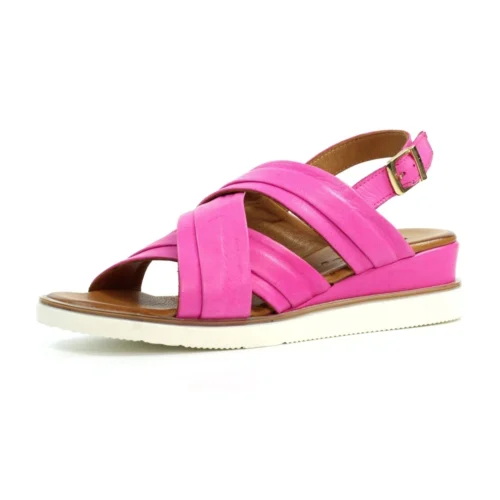 LUNAR Bethany Fuchsia Leather Sandal 11 LUNAR Bethany Fuchsia Leather Sandal -Slipper Supply Store bethany fuchsia leather sandal p7295 418440 image
