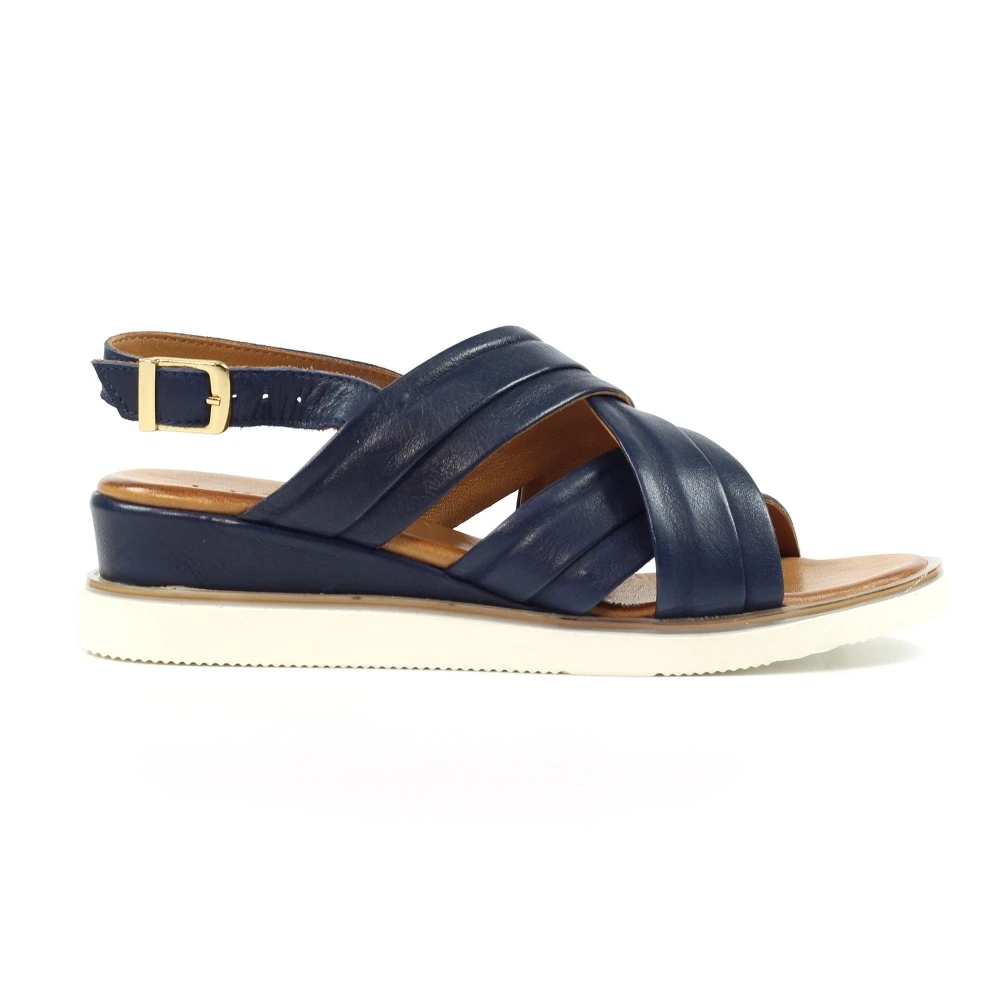 LUNAR Bethany Navy Leather Sandal 1 LUNAR Bethany Navy Leather Sandal