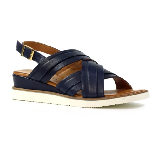LUNAR Bethany Navy Leather Sandal 10 LUNAR Bethany Navy Leather Sandal -Slipper Supply Store bethany navy leather sandal p7294 418380 image