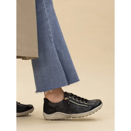 Slipper Supply Store -Slipper Supply Store bianca black trainer p6157 397129 image