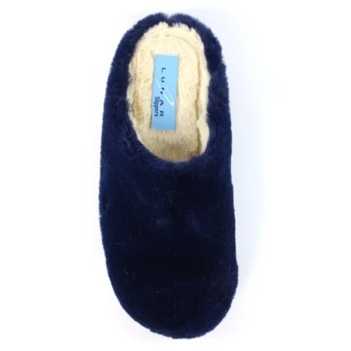 LUNAR Blair Navy Mule Slipper 15 LUNAR Blair Navy Mule Slipper -Slipper Supply Store blair navy mule slipper p7545 431818 image