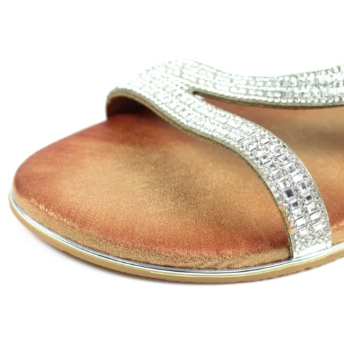 LUNAR Blaise II Silver Sandal -Slipper Supply Store blaise ii silver sandal p5180 402970 image