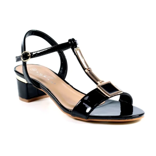 LUNAR Blaze Black Patent Sandal -Slipper Supply Store blaze black patent sandal p5861 350753 image