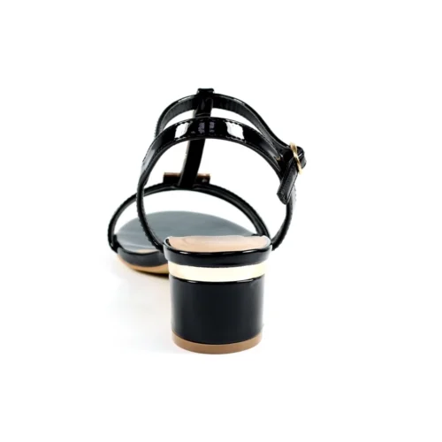LUNAR Blaze Black Patent Sandal -Slipper Supply Store blaze black patent sandal p5861 350771 image