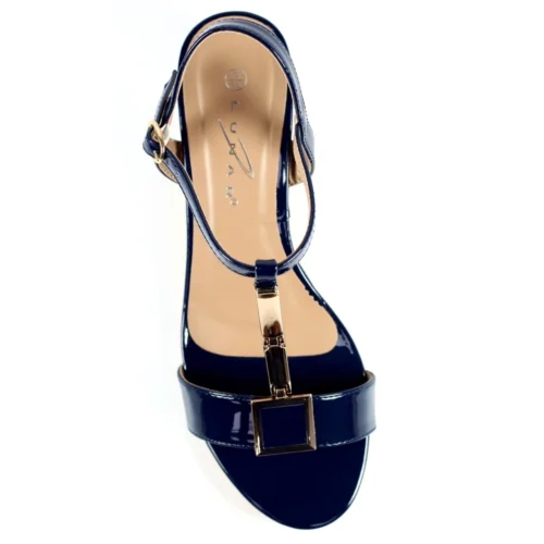 LUNAR Blaze Navy Patent Sandal 14 LUNAR Blaze Navy Patent Sandal -Slipper Supply Store blaze navy patent sandal p5862 350813 image