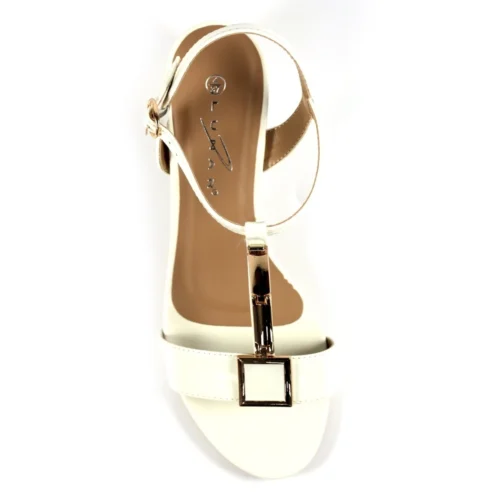 LUNAR Blaze White Patent Sandal -Slipper Supply Store blaze white patent sandal p6266 371037 image