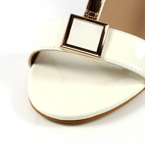 LUNAR Blaze White Patent Sandal -Slipper Supply Store blaze white patent sandal p6266 371043 image