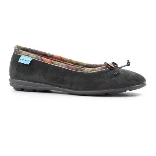 LUNAR Bow Grey Pump Slipper -Slipper Supply Store bow grey pump slipper p7529 432717 image
