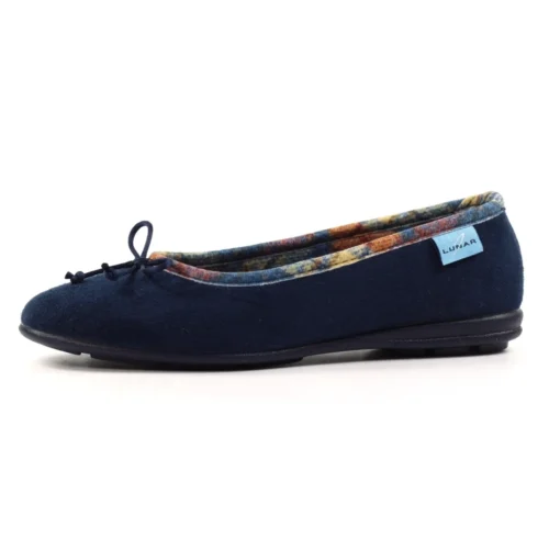LUNAR Bow Navy Pump Slipper -Slipper Supply Store bow navy pump slipper p7528 432771 image
