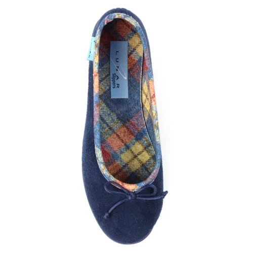 LUNAR Bow Navy Pump Slipper -Slipper Supply Store bow navy pump slipper p7528 432789 image