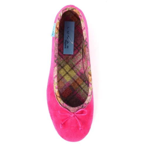 LUNAR Bow Pink Pump Slipper 14 LUNAR Bow Pink Pump Slipper -Slipper Supply Store bow pink pump slipper p7530 432693 image
