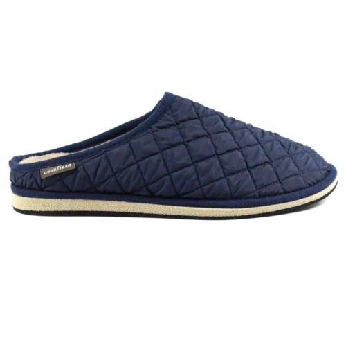 Goodyear Bradshaw Navy Slipper