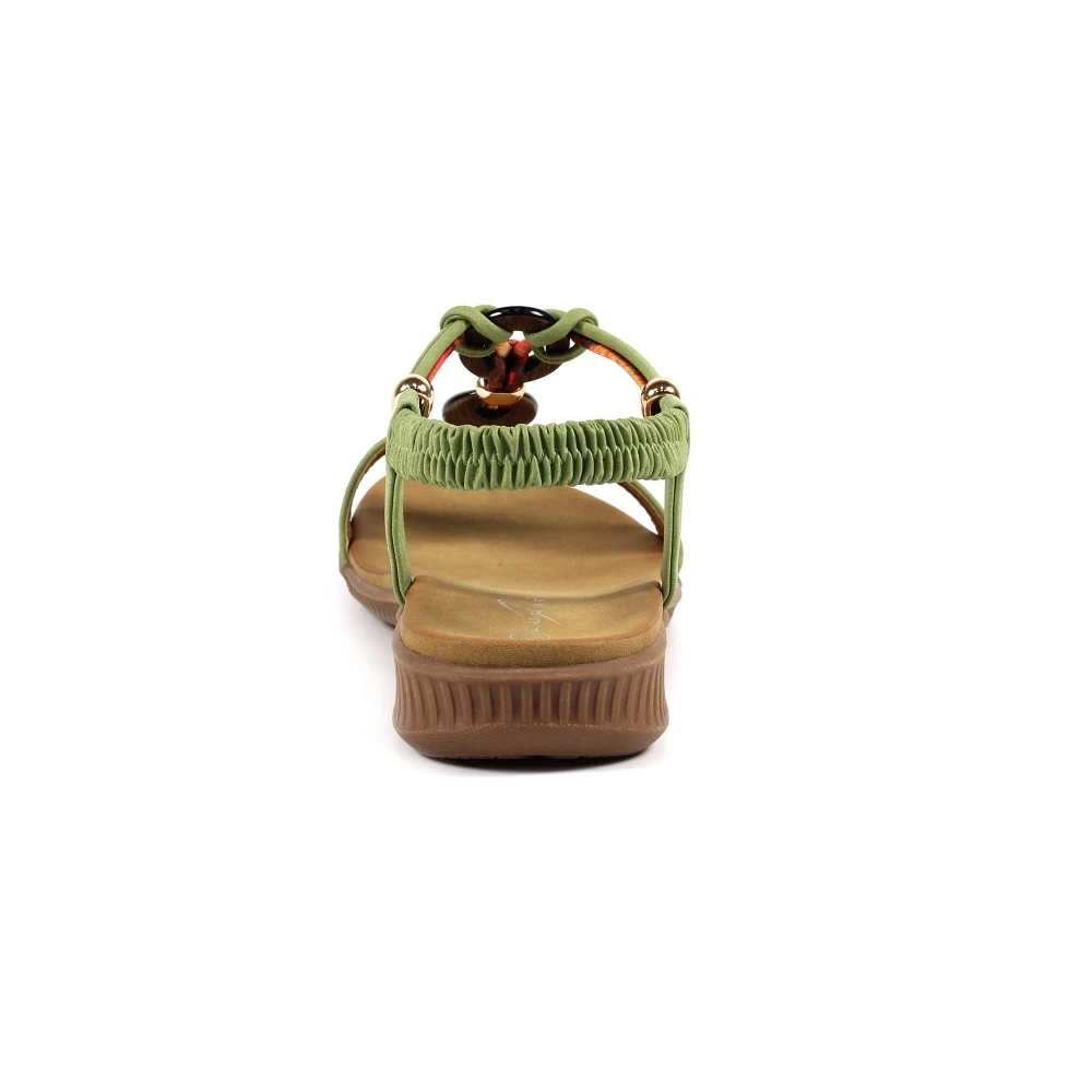 LUNAR Brava Khaki Sandal 6 LUNAR Brava Khaki Sandal - Image 6