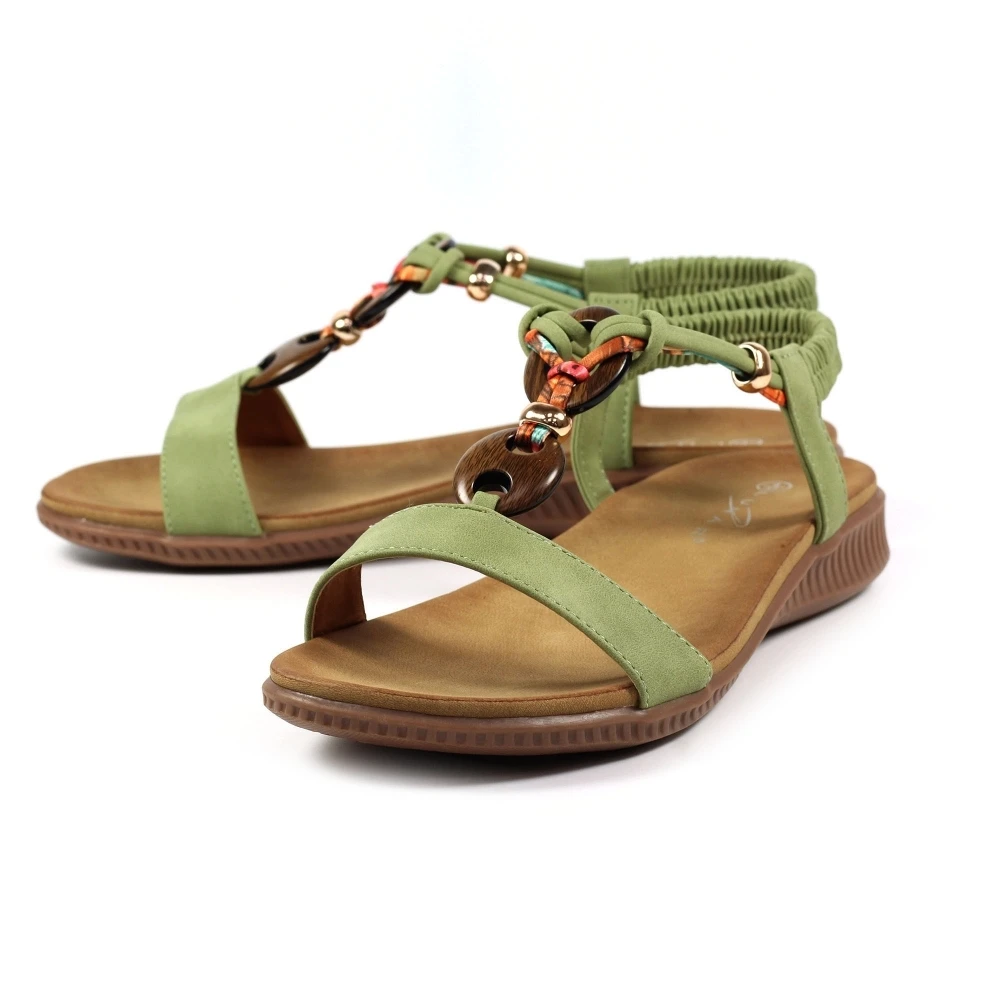 LUNAR Brava Khaki Sandal 7 LUNAR Brava Khaki Sandal - Image 7