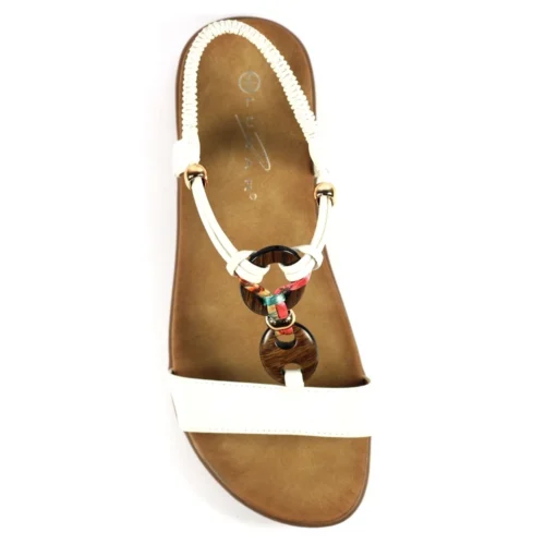 LUNAR Brava White Sandal -Slipper Supply Store brava white sandal p6381 375013 image