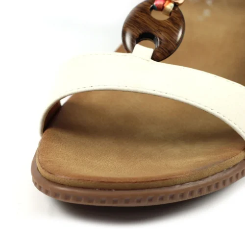 LUNAR Brava White Sandal -Slipper Supply Store brava white sandal p6381 375014 image